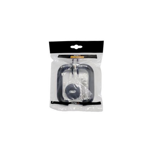 Home>it Door Handle With U-handle 19 mm Matt Black