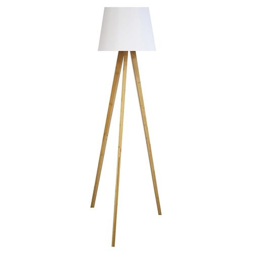 Unilux Tooka LED floor lamp white/wood