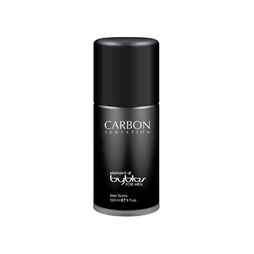 Byblos Carbon Anti-Perspirant Deodorant Spray For Men, 150 ml