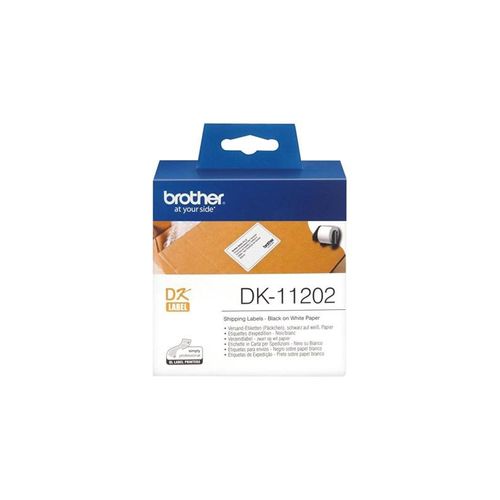 Brother DK-11202 - Black On White - 62 x 100 mm 300 label(s)