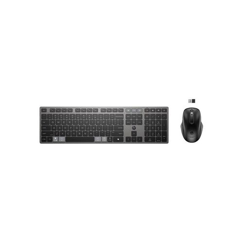 HP 725 - Tastatur & Maus Set - Englisch - Grau