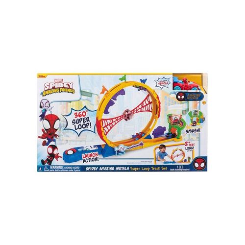 Spidey and His Amazing Friends AMAZING METALS SUPER LOOP TRACK SET
