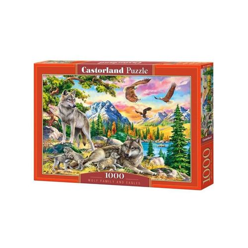 Castorland Ulvefamilien & ørne 1000 brik