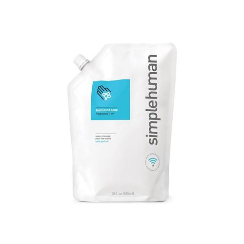 Simplehuman 828 ml Schaumseife Nachfüllpackung, ohne Duft