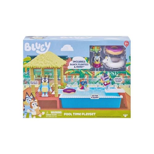 Bluey Pool time playset