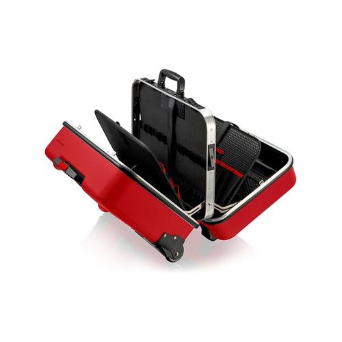 KNIPEX Werkzeugkoffer "BIG Twin Move RED" Elektro Kompetenz, leer