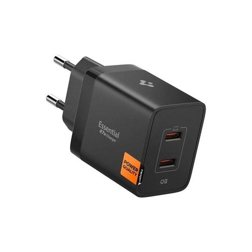 Spigen Essential 47W Wall Charger EE472EU black