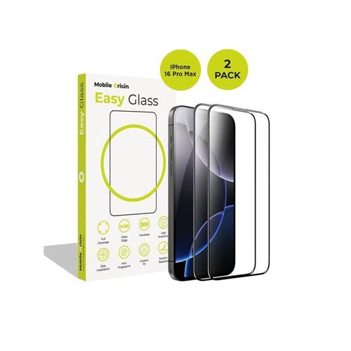 Mobile Origin EasyGlass iPhone 16 Pro Max 2 pack