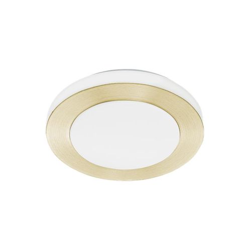 EGLO LED CARPI wall/ceiling lamp white/brushed brass