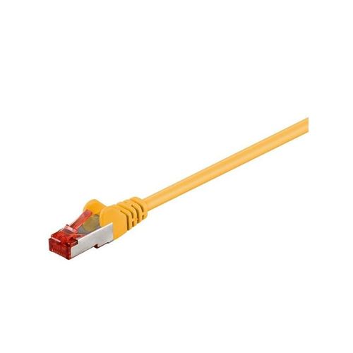 Pro LAN CAT 6 STP - Yellow - 0.25 meter - Gelb - 0.25 meter
