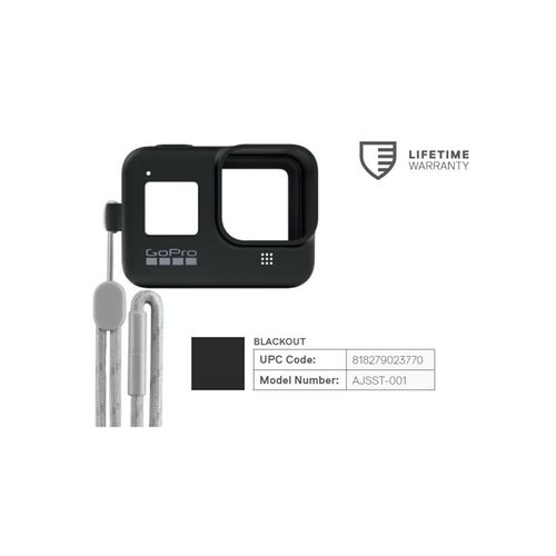 GoPro Sleeve + Lanyard (HERO8 Black) - Blackout