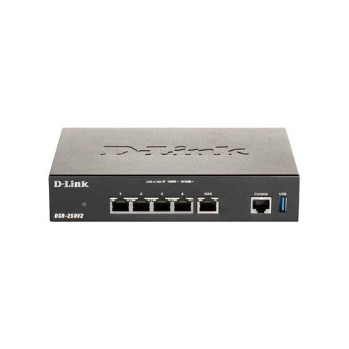 D-Link DSR-250V2 Unified Services VPN Router - Router