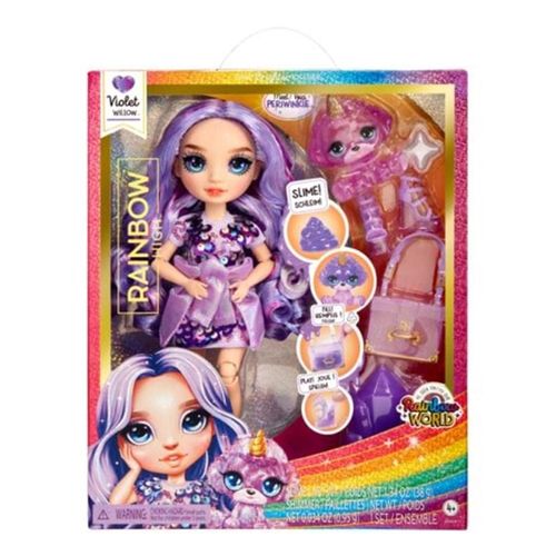 Rainbow High Rainbow Classic Fashion Doll- Violet (purple)