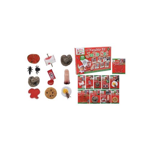 Elves Behavin' Badley Naughty Elf Box of 10 Jokes