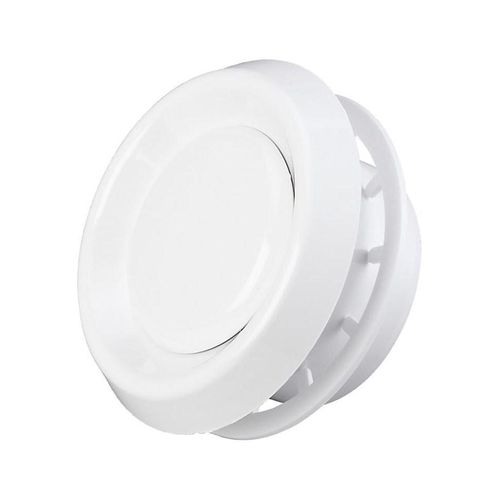 Duka Exhaust and intake valve Type 100 VRF Ø100 mm white