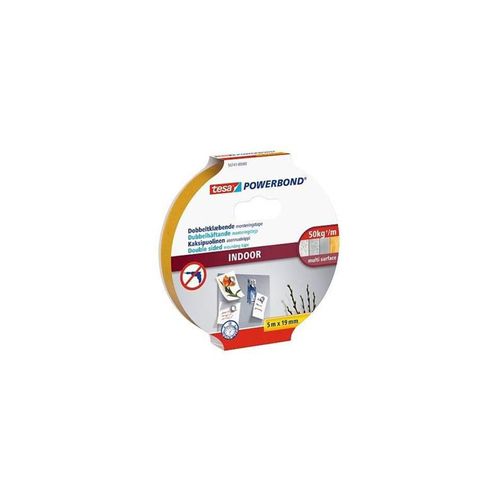 tesa Powerbond Indoor 5 m x 19 mm