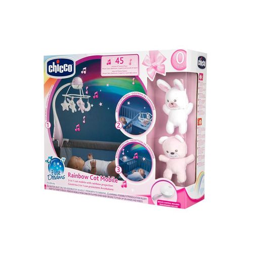 Chicco Regenbogen 3-in-1-Mobile - Pink