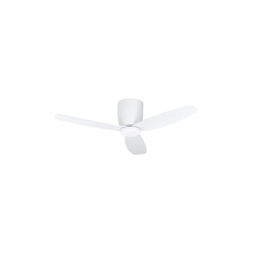 EGLO BAVARO Bündiger Ventilator&Licht, milky