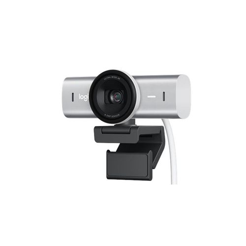 Logitech MX BRIO Ultra HD 4K Collaboration and Streaming - Pale Grey