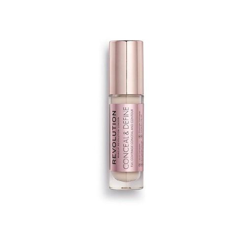 Makeup Revolution Conceal & Define Corrective Liquid Concealer, C1, 4 g
