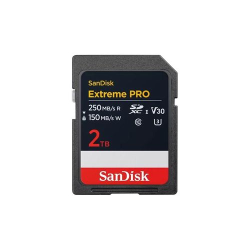 SANDISK Extreme PRO SD - 250MB/s - 2TB