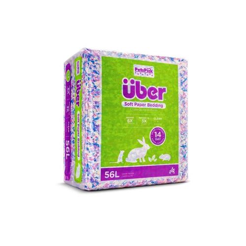Über - Soft Paper Bedding 56l Confetti - (45063)