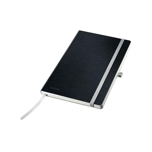 Leitz Style Notizbuch A5 blanko, Softcover, Schwarz