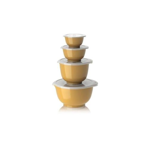 Rosti - Margrethe Bowls - Set of 4 + Lids (Curry)