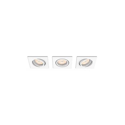 Philips DONEGAL recessed white 3xNW 230V
