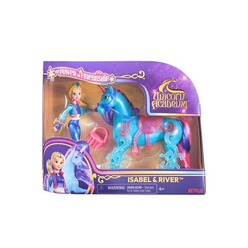 Unicorn Academy Doll & Unicorn V2 - Isabel & River