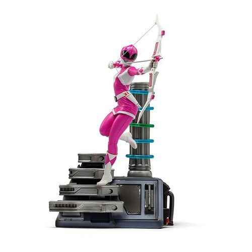 Iron Studios - Statue Pink Ranger - Mighty Morphin Power Rangers - BDS Art Scale 1/10 - Figur