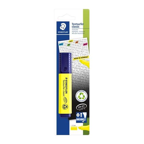 Staedtler Highlighter Textsurfer class 10 pcs yellow