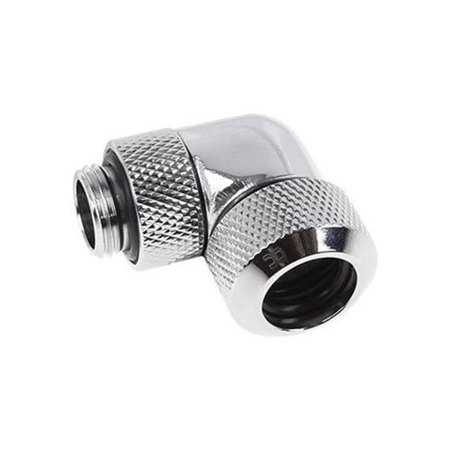 Alphacool Eiszapfen 13 mm HardTube compression fitting 90° rotatable G1/4 - liquid cooling system compression angled fitting