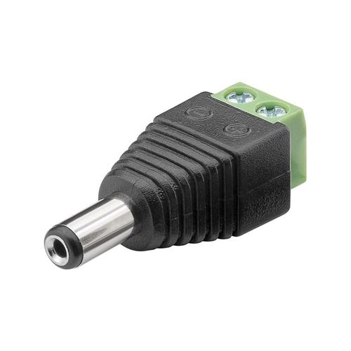 Pro Terminal Block 2-pin > DC male (5.50 x 2.10 mm)