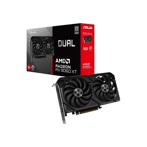 ASUS Radeon RX 9060 XT DUAL - 16GB GDDR6 RAM - Grafikkarte
