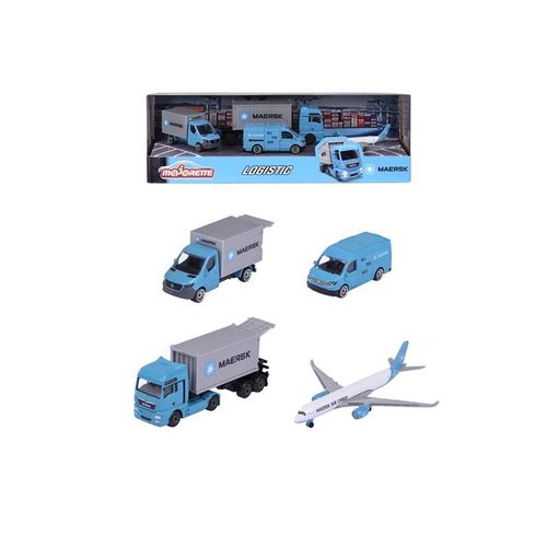 Majorette MAERSK 4 Pieces Giftpack