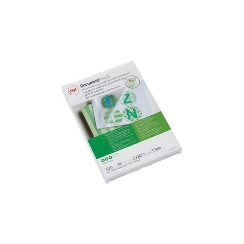 GBC Document Laminating Pouch - 100-pack - glossy - A5 - lamination pouches