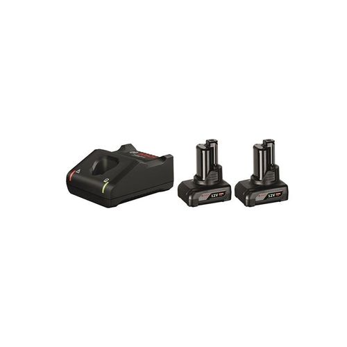 Bosch Professional Blue bosch 12v battery pack 2x6.0ah w/charger