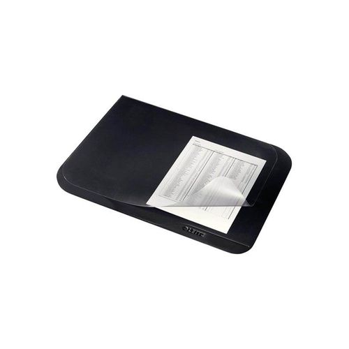 Leitz Plus desk pad - 40 x 53 cm - polyvinyl chloride (PVC) - black