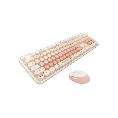 Mofii Wireless - Tastatur & Maus Set - Englisch - Orange