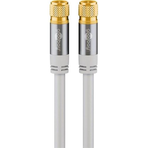 Pro SAT antenna cable (135 dB) 4x shielded 1m