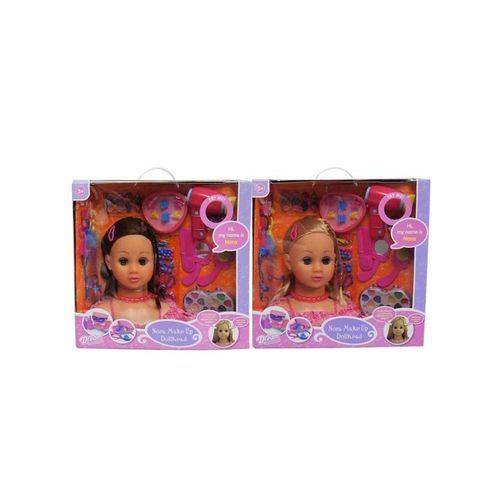 Nora Make-Up Dollhead 2 asst.