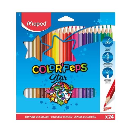 Maped Color'Peps Star Colour pencils x24