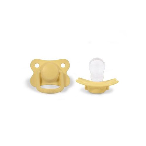 Filibabba Pacifiers 2-pack - Pale banana +6 months