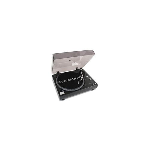 Scansonic USB100 - Plattenspieler Schwarz