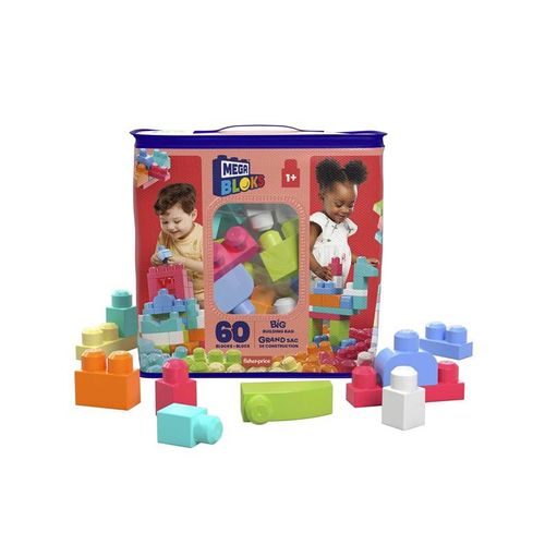 MEGA BLOCKS First Builders Big Building Bag 60 pcs