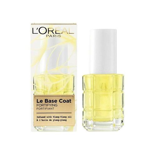 L`Oreal Paris Le Base Coat, Ylang Ylang Essential Oil, Fortifying, Nail Oil Treatment, 13.5 ml