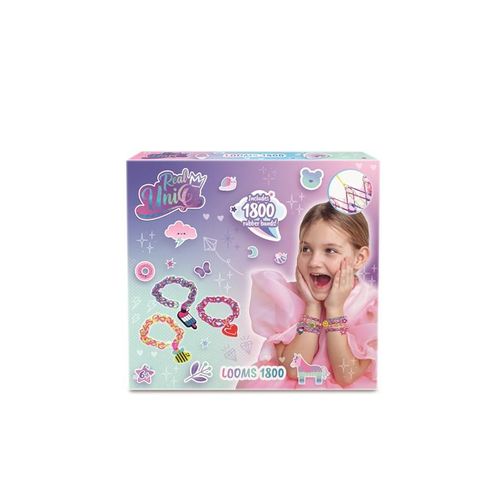 Real UniQ Loom Bands Kit 1800 PCS