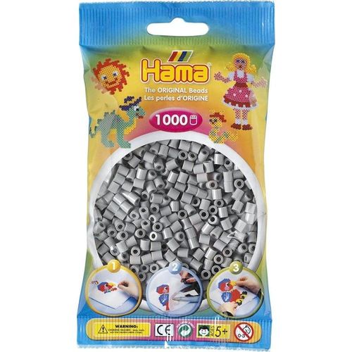 Hama Beads Grey 1000 pcs