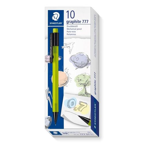 Staedtler Mechanical pencil graph.B 10 pcs 07mmGreen